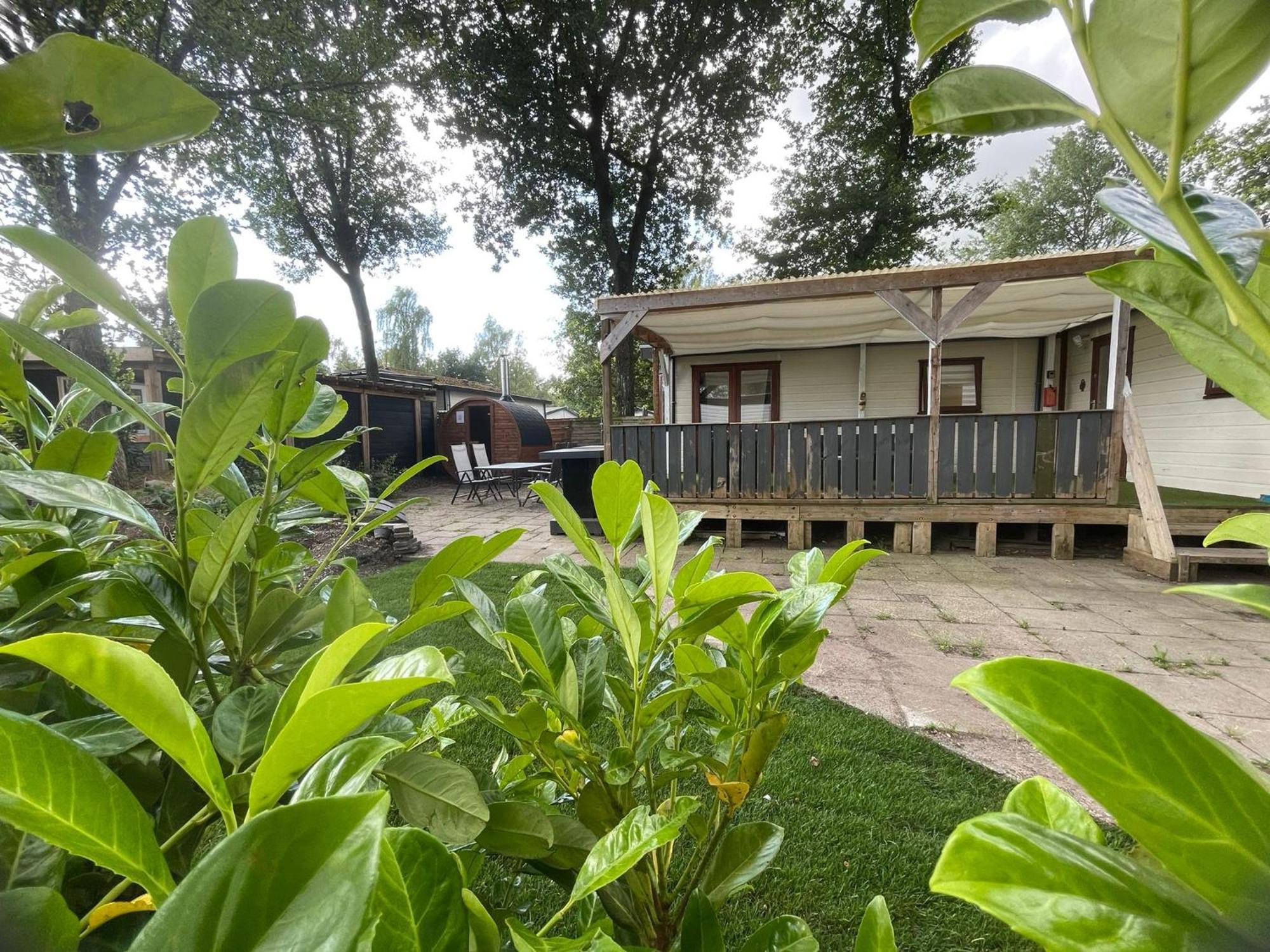 Veluwe Vakanties Chalets With Private Barrel Sauna - With Pool Bar And Restaurant Facilities In The Veluwe National Park بوتِنْ المظهر الخارجي الصورة